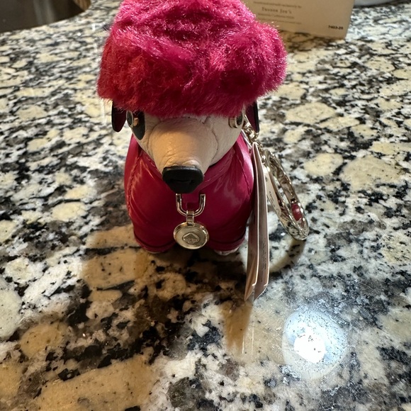 Kate Spade Pink Plush Dog Accessory - Picture 6 of 8
